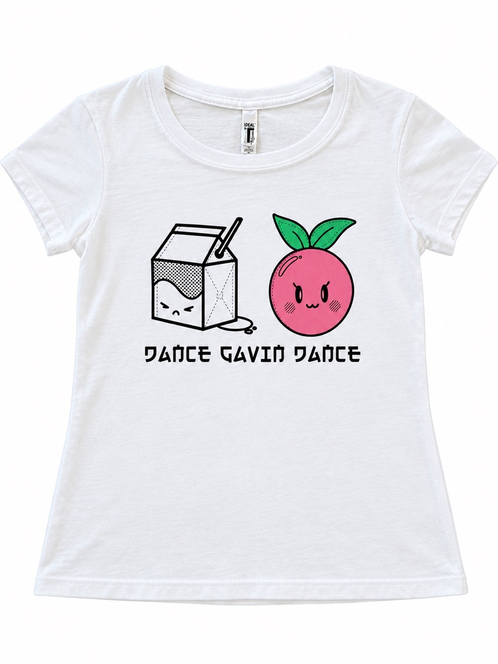 Dance Gavin Dance Graphic T Shirt Women Small White Kawaii Swancore RARE IDEAL T